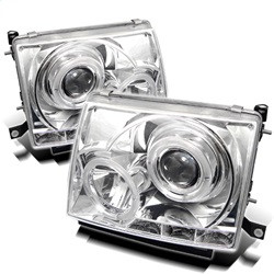 Projector Headlights - LED Halo - Chrome (5011954) — primary image