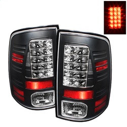 LED Tail Lights - Black (5017543) — primary image
