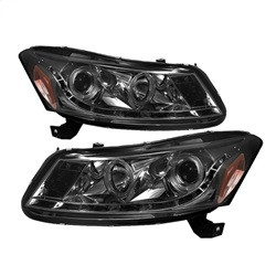 Projector Headlights - LED Halo - Smoke (5010681) — primary image