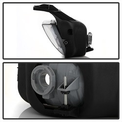 Fog Lights wo/switch - Clear — angled view