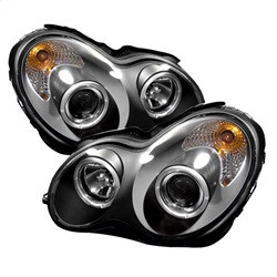 Projector Headlights - LED Halo - Black (5011251) — primary image