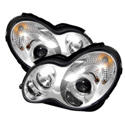 Projector Headlights - LED Halo - Chrome (5011268) — primary image