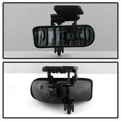 OEM Fog Lights wo/switch - Smoke (5025494) — angled view