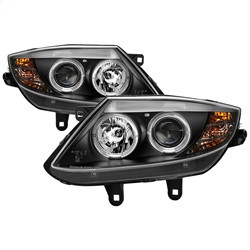 Projector Headlights - LED Halo - Black (5029072) — primary image