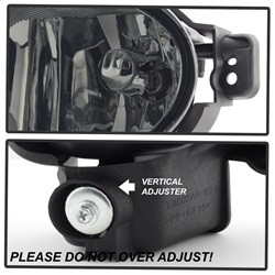 OEM Fog Lights wo/Switch - Smoke (5064684) — angled view