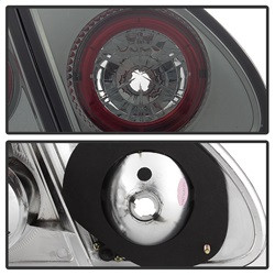 Euro Style Tail Lights - Smoke (5033673) — angled view