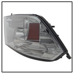 Projector Headlights - LED Halo - Smoke (5010056) — angled view