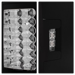 LED Tail Lights - Version 2 - Black (5029133) — angled view