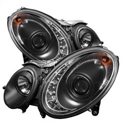 Projector Headlights - DRL - Black (5029379) — primary image