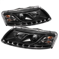 Projector Headlights - DRL - Black (5029416) — primary image