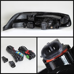 OEM Fog Light w/ Switch - Clear — angled view
