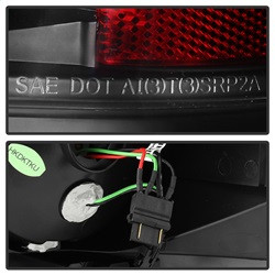 LED Tail lights - Black (5029584) — angled view