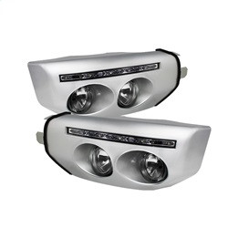 Fog Lights w/ LED Daytime Running Lights and Switch - Clear — primary image