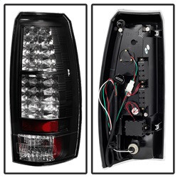 LED Tail Lights - Black (5032461) — angled view