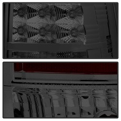 LED Tail Lights - Smoke (5032485) — angled view