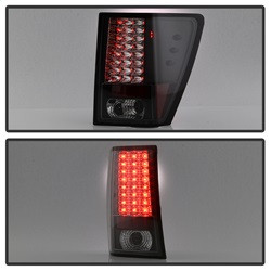 LED Tail Lights - Black (5070197) — angled view