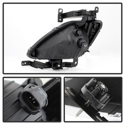 OE Style Fog Lights w/ Switch - Clear (5079909) — angled view