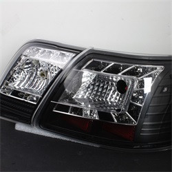 LED Tail Lights - Black (5042590) — installed view