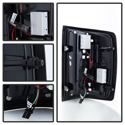LED Tail Lights - Black (5079985) — angled view