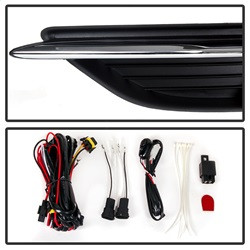 OEM Fog Lights w/ Universal Switch - Clear (5080387) — angled view