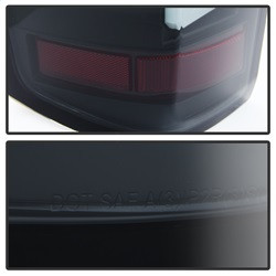 LED Tail Lights - Black Smoke (5079992) — angled view