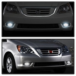 OEM Style Fog Lights w/ Switch - Smoke (5077448) — installed view