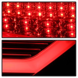 LED Tail Lights - Red Clear (5083258) — angled view