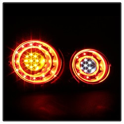 LED Tail Lights - Black (5083265) — angled view