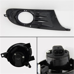 OEM Style Fog Lights w/ Switch - Clear (5076182) — angled view