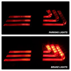 LED Tail Lights - Black (5082596) — angled view