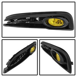 OEM Fog Light w/ Switch - Yellow (5077752) — angled view