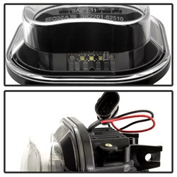 LED Fog Lights - Black (5081100) — angled view