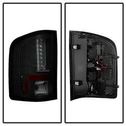 LED Tail Lights - Version 2 - Black (5082626) — angled view