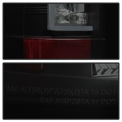 LED Tail Lights - Version 2 - Black (5082626) — angled view