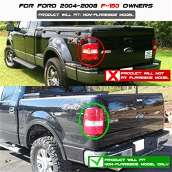 LED Tail Lights - Black Smoke (5078131) — installed view