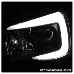 Projector Headlights - Light Bar DRL - Black (5083944) — angled view