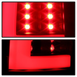 LED Tail Lights - Version 2 - Black (5084149) — angled view