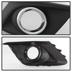 Fog Light w/ Switch - Clear — angled view