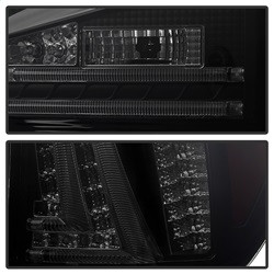 LED Tail Lights - Black Smoke (5080790) — angled view
