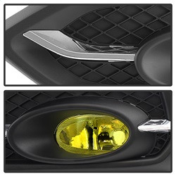 OEM Fog Light w/ Switch - Yellow (5080233) — angled view