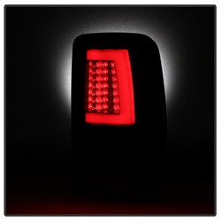 LED Tail Lights - Version 2 - Black Smoke (5084156) — angled view