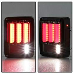 LED Tail Lights - Version 2 - Black Smoke (5084781) — angled view