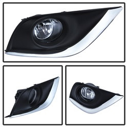 OEM Fog Lights w/ Switch - Clear (5080240) — angled view