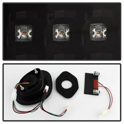 LED Tail Lights - Black (5084415) — angled view