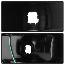 LED Tail Lights - Version 2 - Black (5084200) — angled view