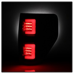 LED Tail Lights - Version 2 - Black (5084200) — angled view