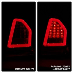 LED Tail Lights - Version 2 - Red Clear (5083395) — primary image