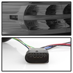 Projector Headlights - Light Bar DRL - Smoke (5081735) — angled view