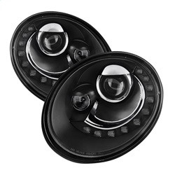 Projector Headlights - DRL LED - Black (5080929) — primary image