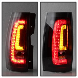 LED Tail Lights - Version 2 - Black (5083418) — angled view